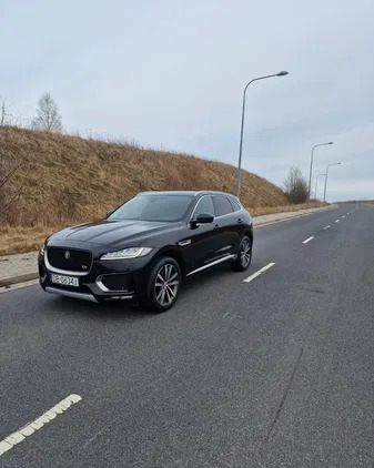 samochody osobowe Jaguar F-Pace cena 110000 przebieg: 177000, rok produkcji 2017 z Wałbrzych